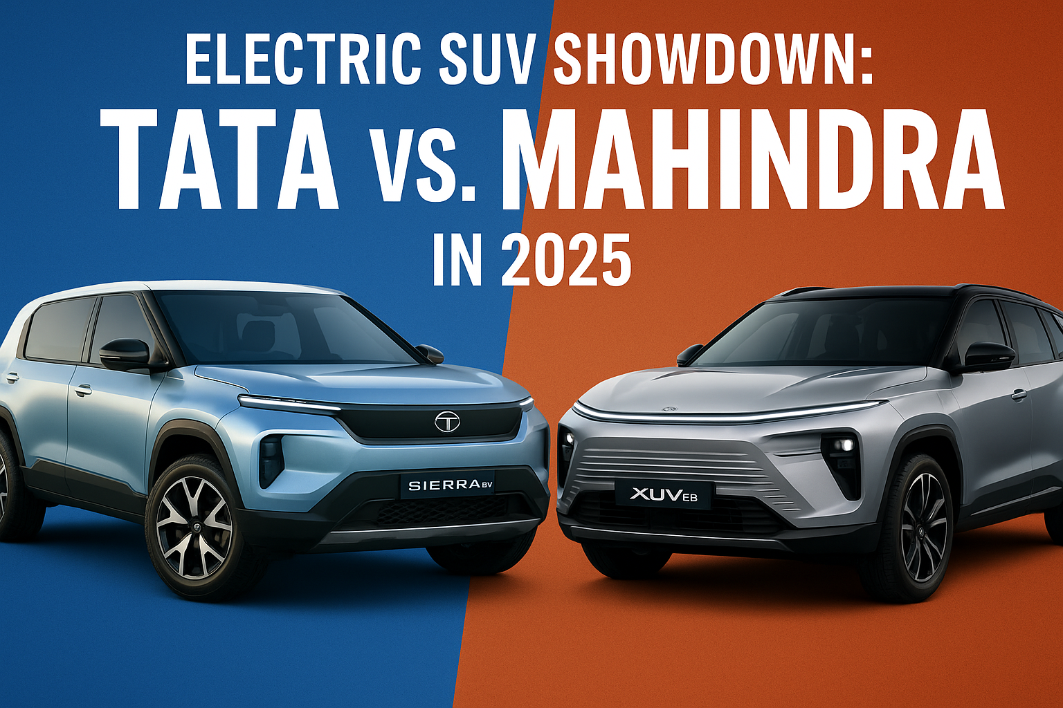 Electric SUV Showdown: Tata vs. Mahindra in 2025